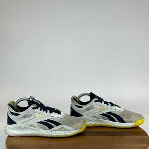 Womens Reebok Nano X White Athletic Crossfit Weightlifting Sneakers Shoes 7.5 M‎